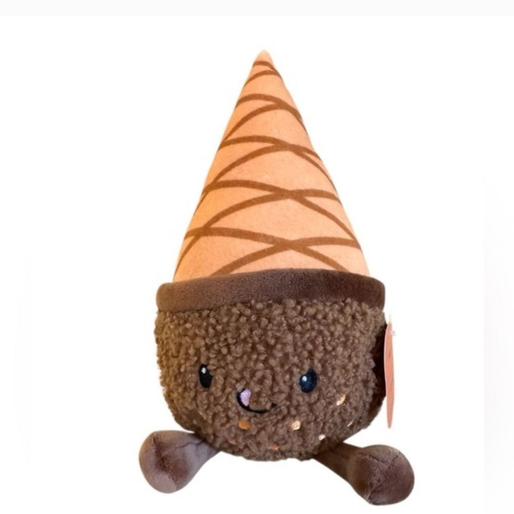 🆕️🍦Gigglescape Ice Cream Plush, Chocolate